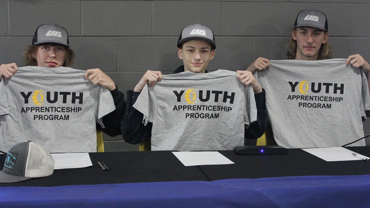 Youth apprentice welding at United Alloy—launch your welding career with our apprenticeship program.