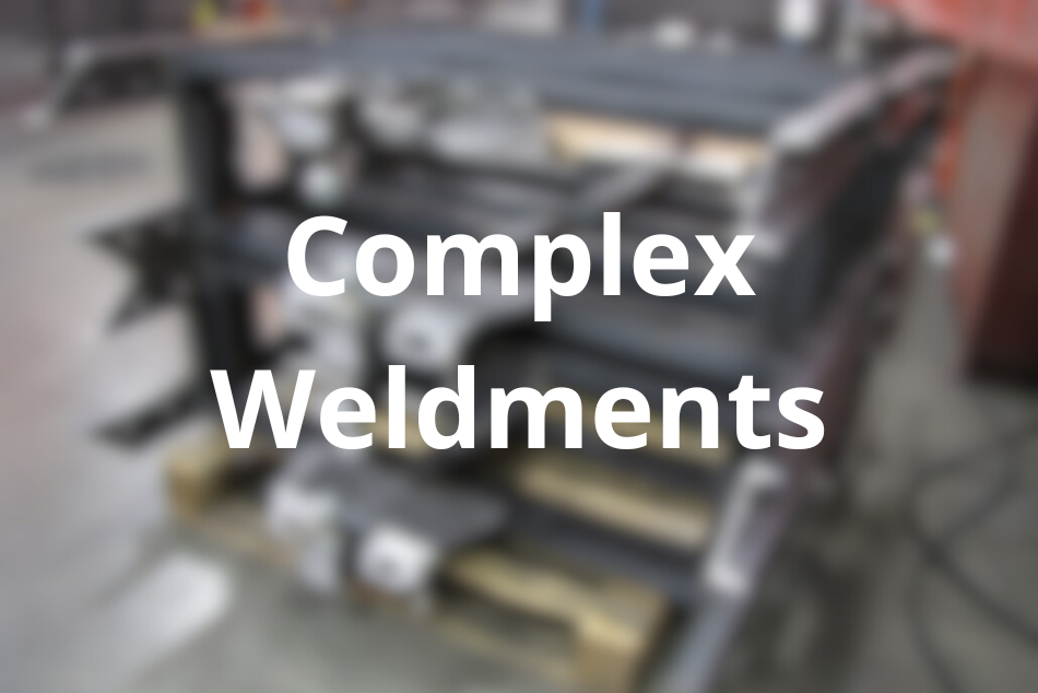 Custom complex weldments fabricated by United Alloy.