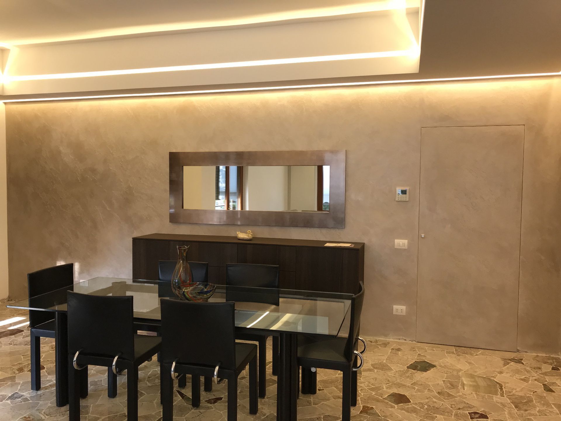 luci LED zona giorno ristrutturazione ArtéNworK Desio e Milano