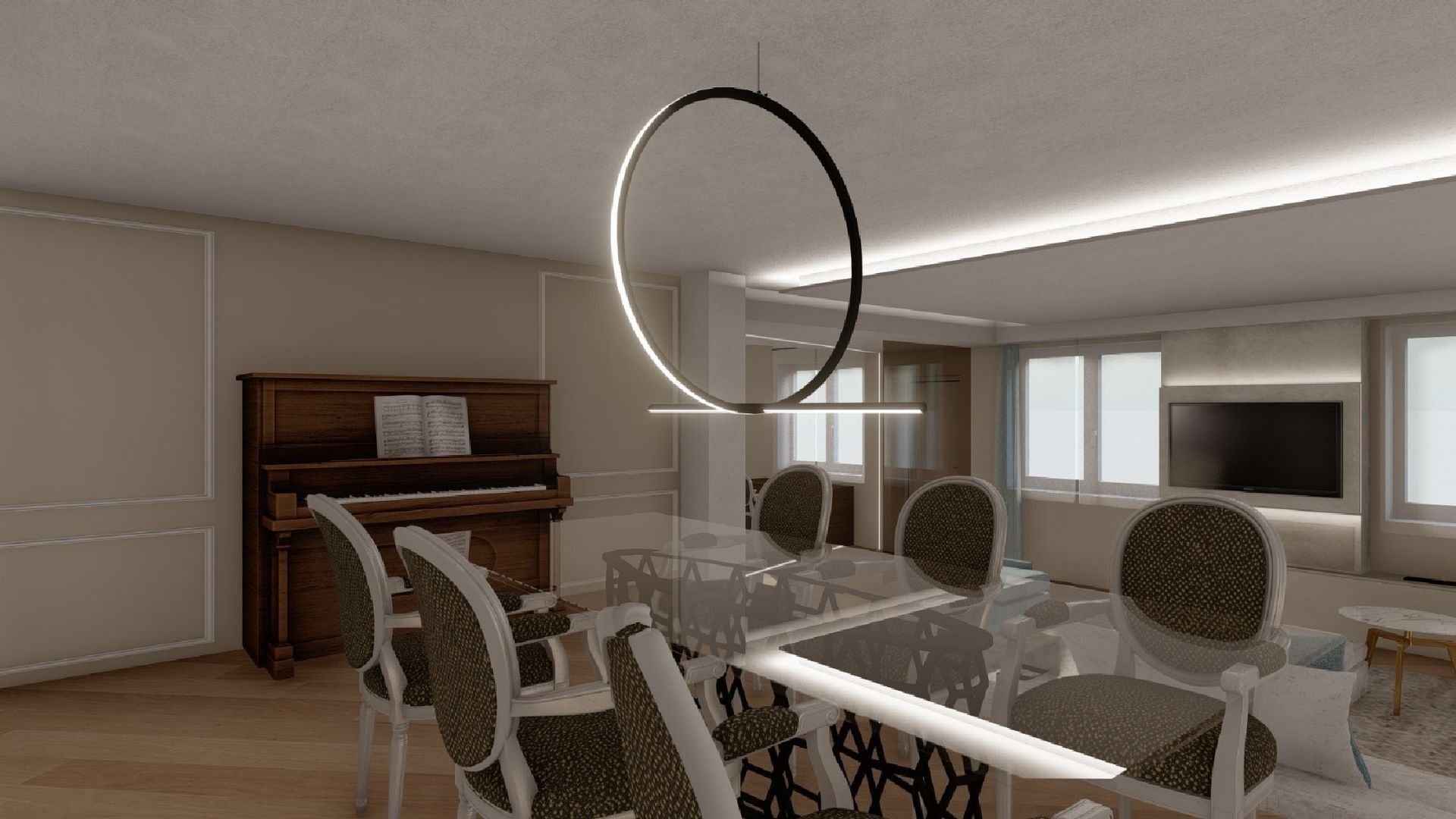 living ristrutturato ArtéNworK Desio e Milano