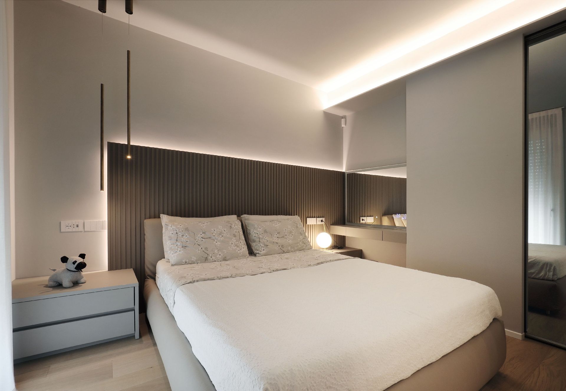 progettazione ristrutturazione camera matrimoniale ArtéNworK Desio e Milano