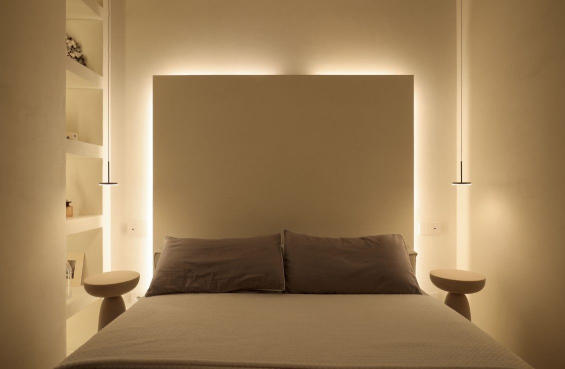 decorazione letto ArtéNworK Desio e Milano