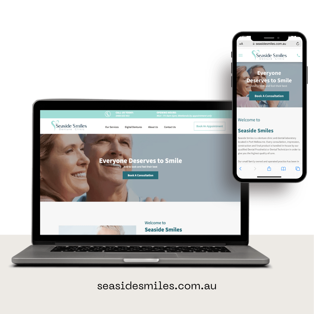 Refreshed Denture website by Social Space