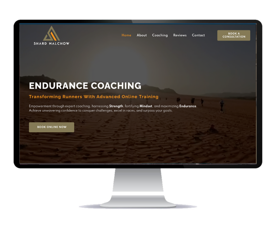 Shard Malchow a personal trainer website built and designed by Social Space