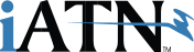 IATN logo in blue and black with a swoosh.