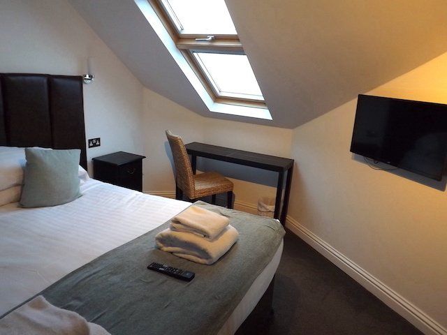 Accessible en-suite room with King Size bed at the Inn On The Loch  Crocketford near Dumfries