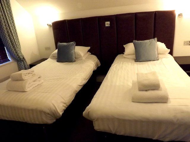 Accessible en-suite room with King Size bed at the Inn On The Loch  Crocketford near Dumfries