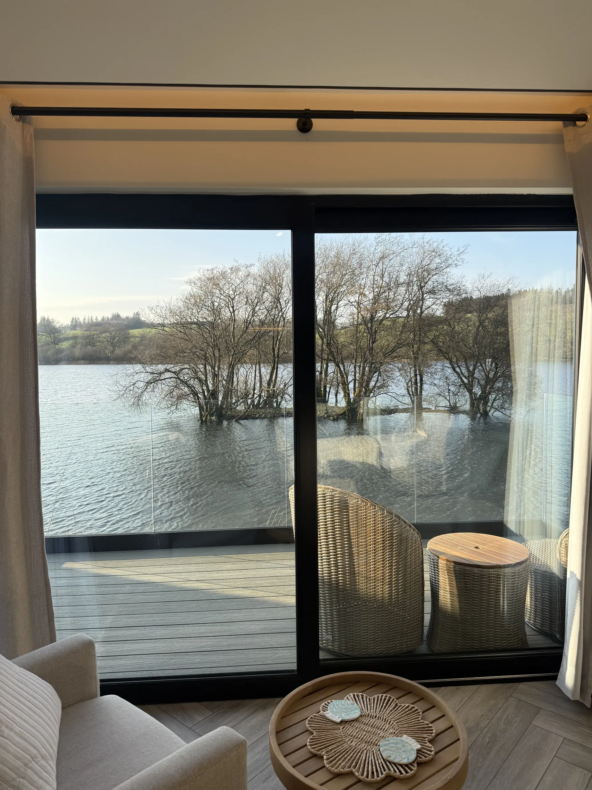 Loch facing rooms at The Inn On The Loch Loch facing rooms at The Inn On The Loch, Crocketford, near Dumfries, south west Scotland