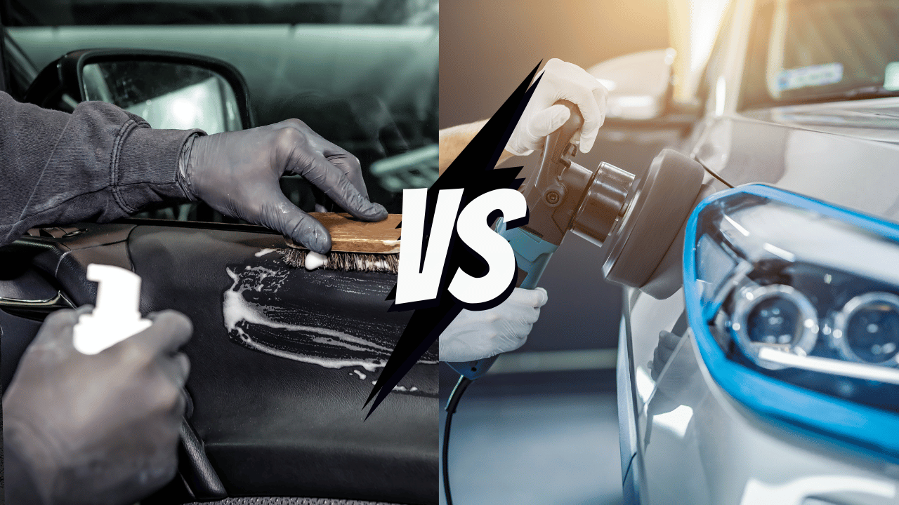 What is the Difference Between Polishing and Detailing a Car?