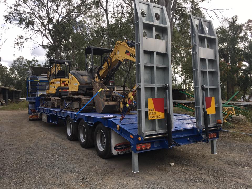 view of towing truck