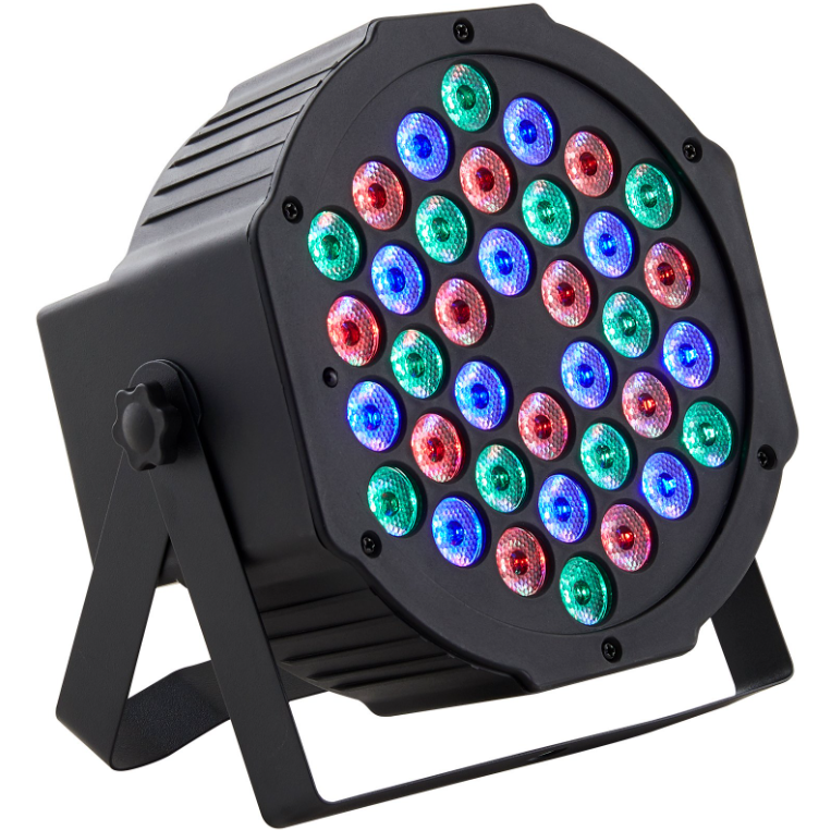 A black light with a lot of lights on it