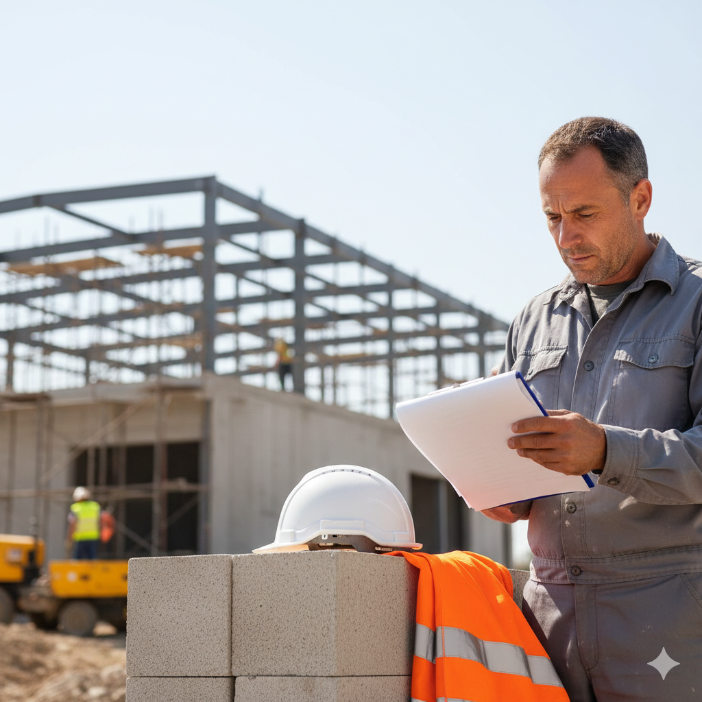Clipboard with legal document, glasses, and pen on a wooden table.