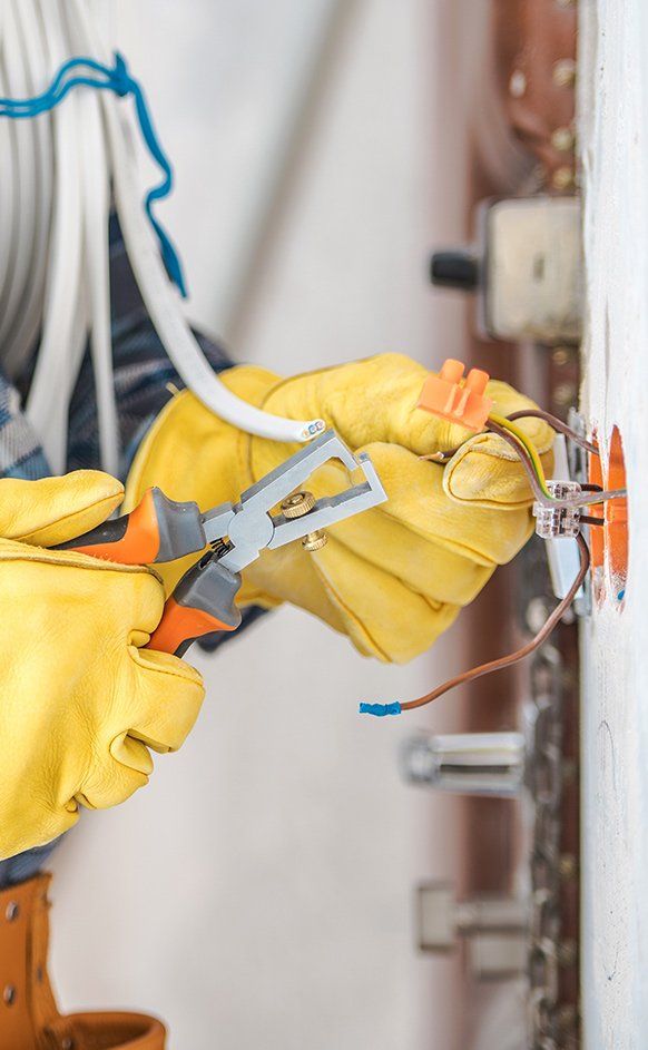 Electrician Repairing Plug  — 1 Electrical & Air Conditioning in Lake Munmorah, NSW