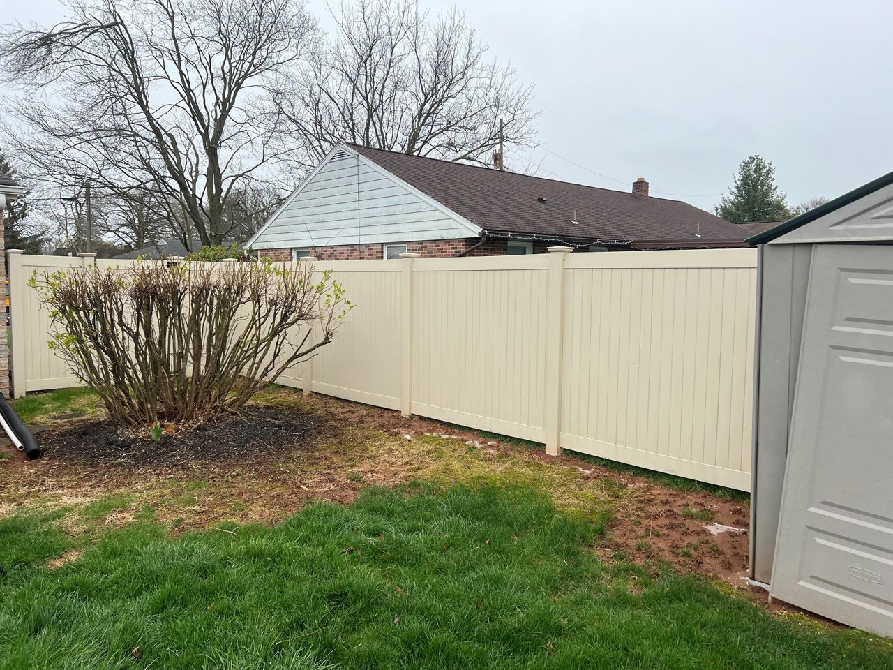 After Cleaning Fence — York, PA — Power Wash and More