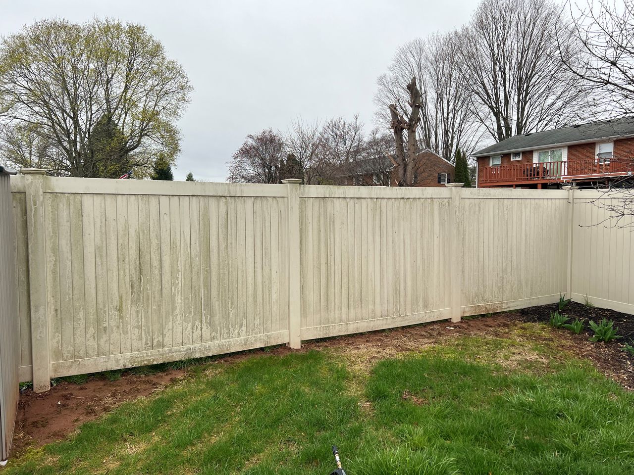 Before Pressure Washing A Fence — York, PA — Power Wash and More