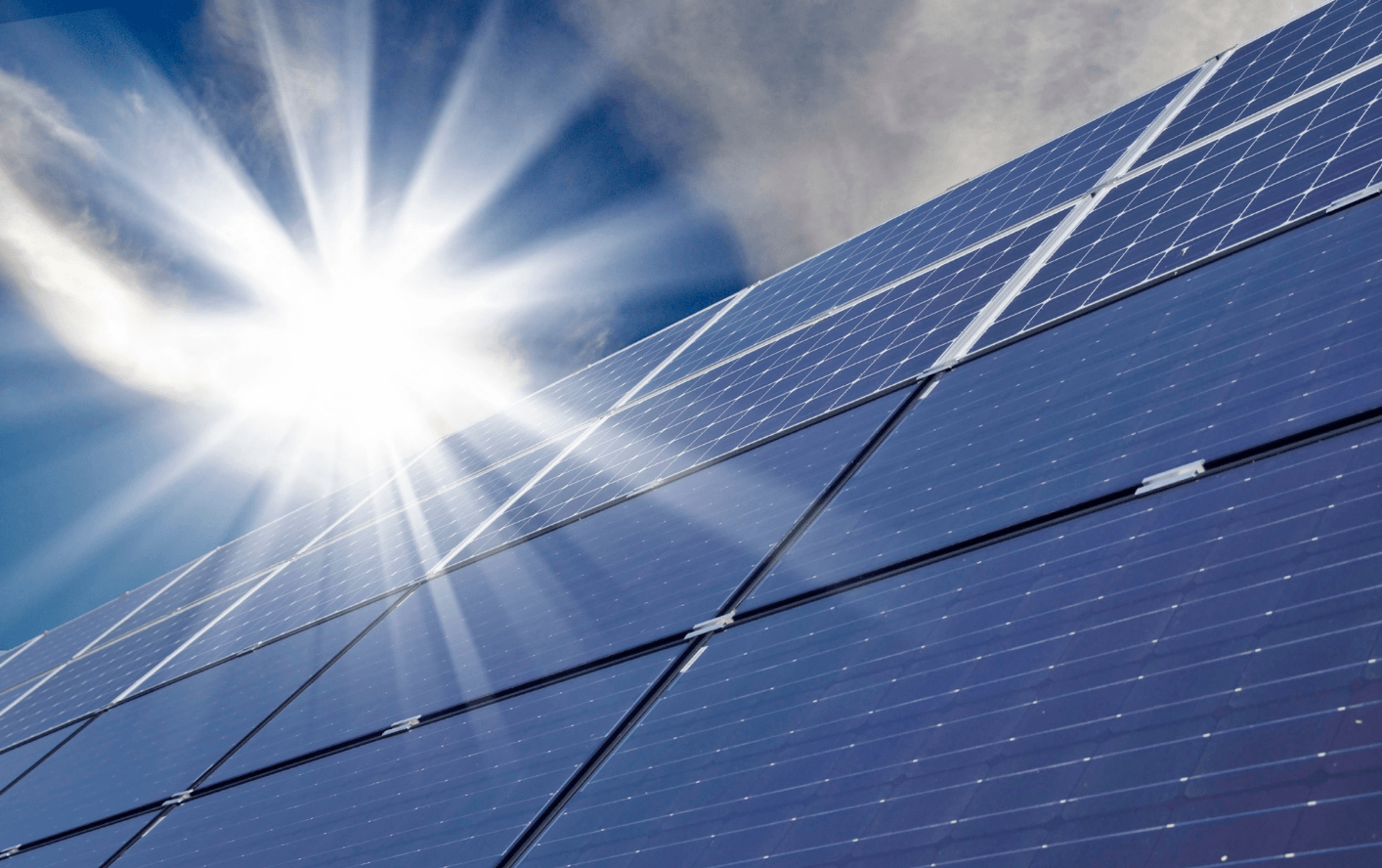 A photo of solar panels Murray Bridge