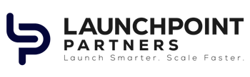 Launchpoint Partners Logo for LaunchPoint Partners with stylized