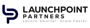 Launchpoint Partners Launchpoint Partners logo with navy blue