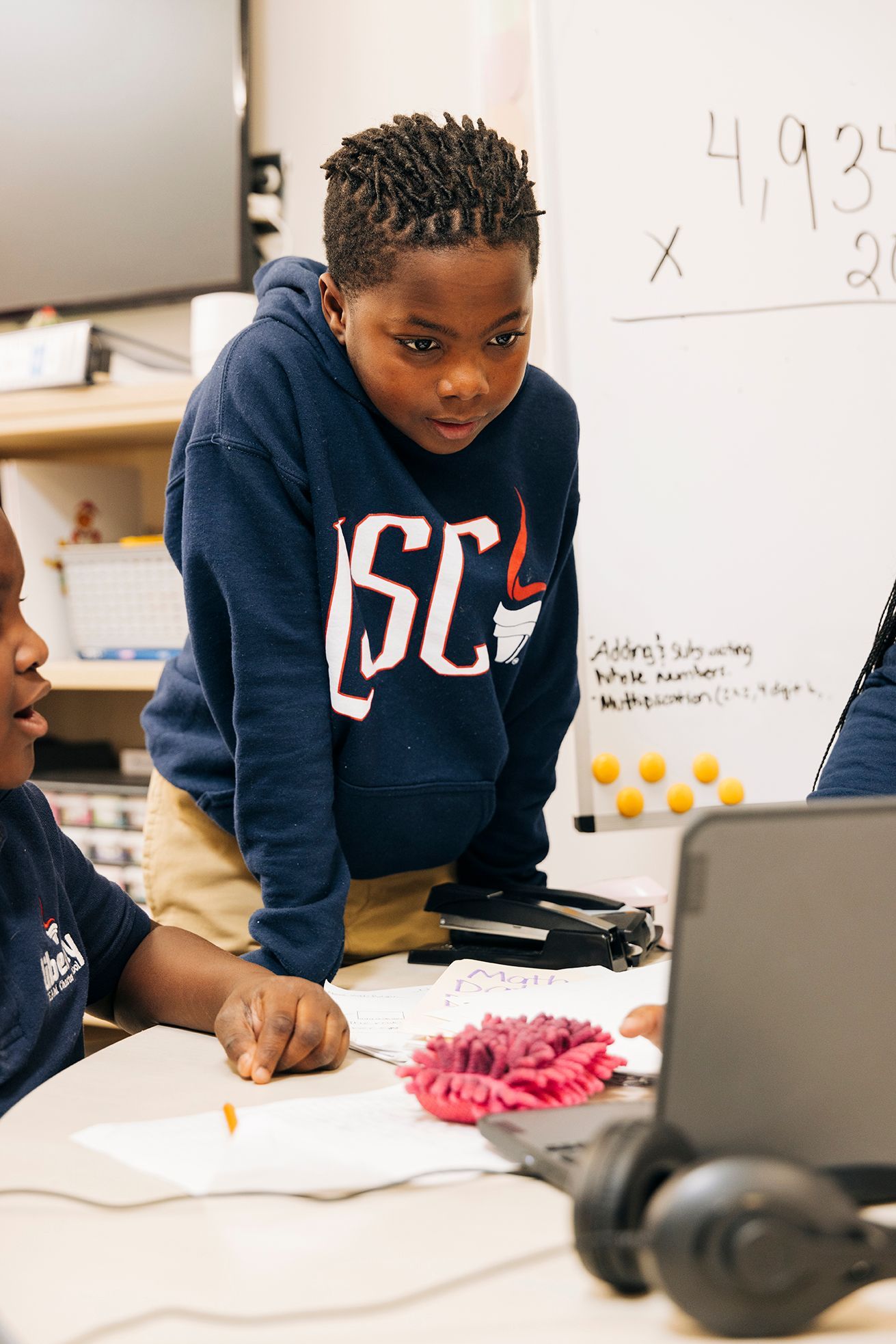 Liberty STEAM Charter School students.