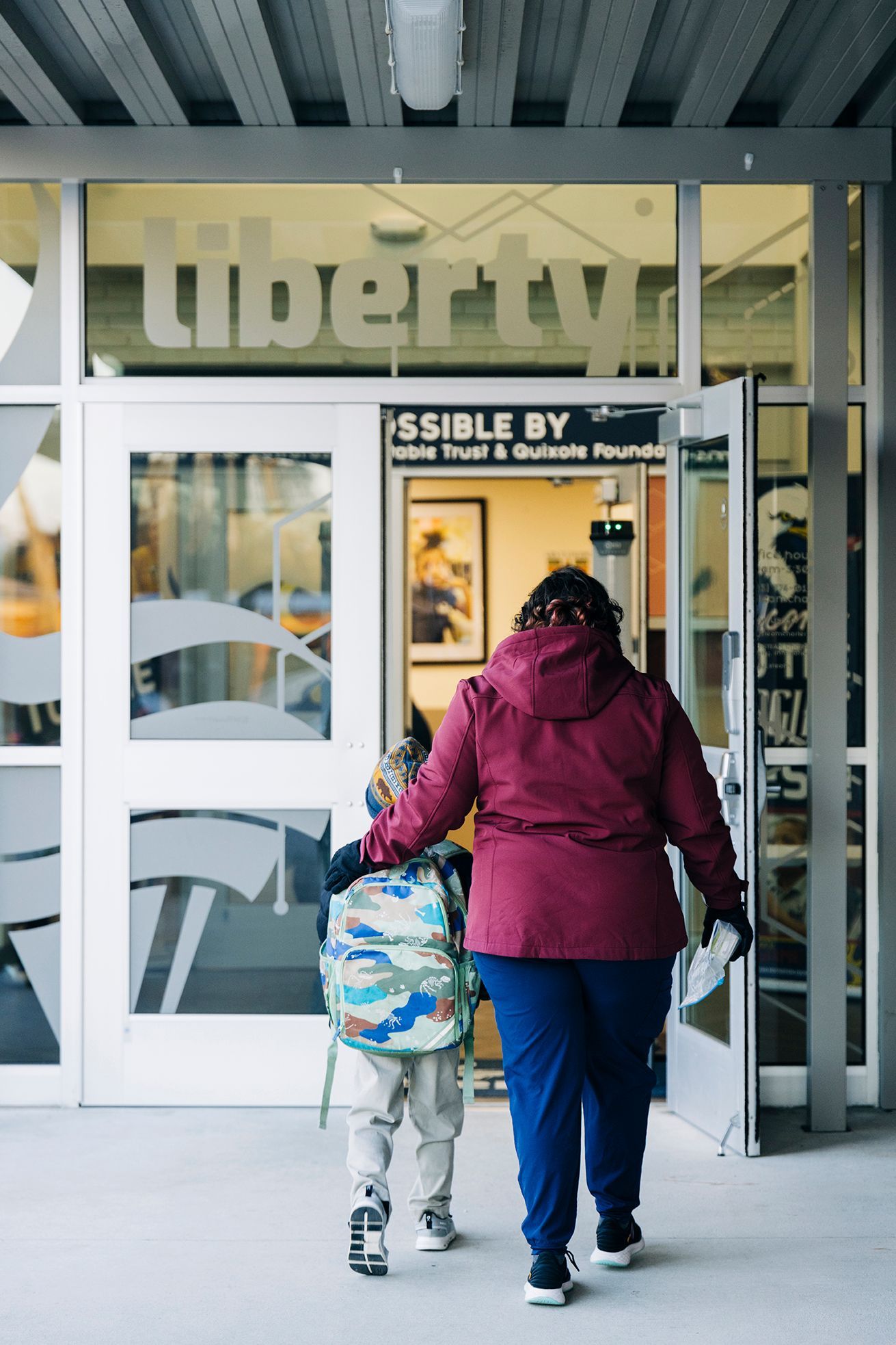 Liberty STEAM Charter School students.