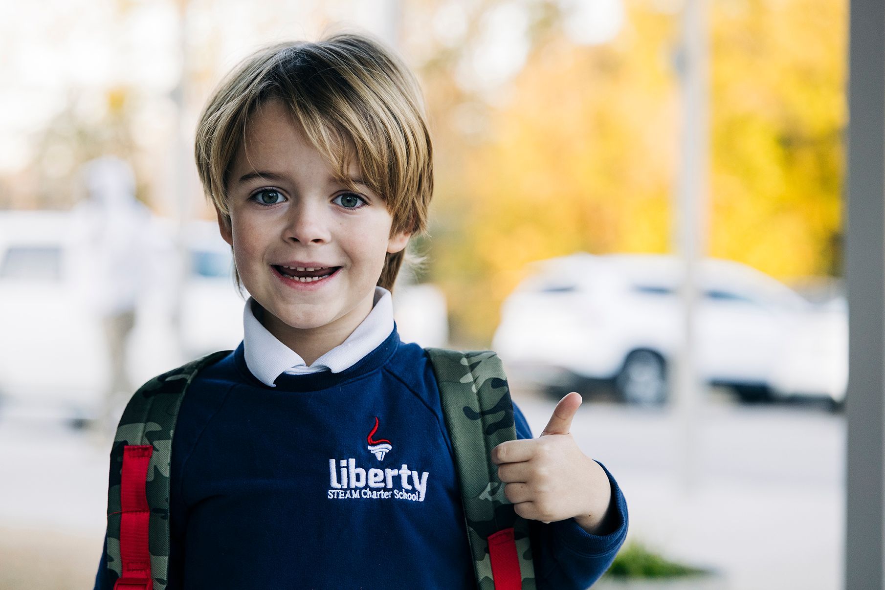 Liberty STEAM Charter School student.