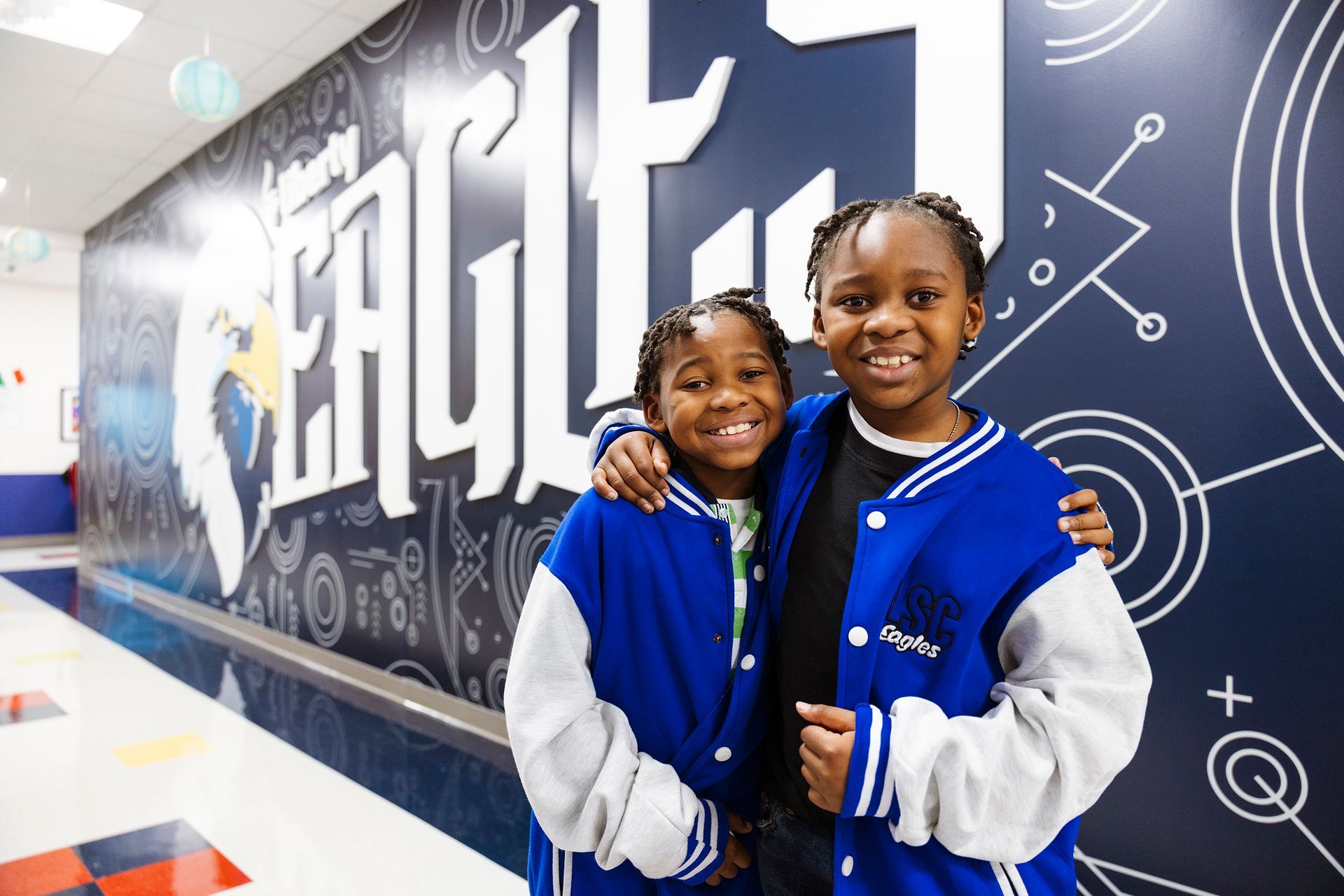 Liberty STEAM Charter School students.