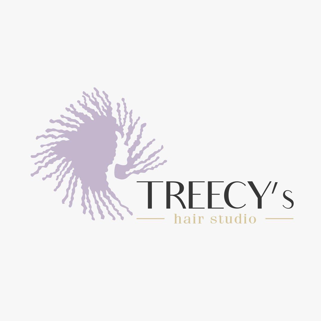 Treecy hair studio logo.