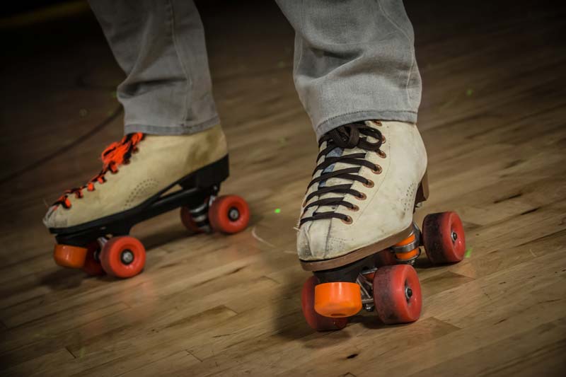 Man Wearing Roller Skates — Shreveport, LA — Aggie’s Skate Connection