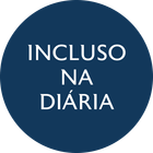 Círculo azul com texto branco: INCLUSO NA DIÁRIA (Incluído na tarifa diária).