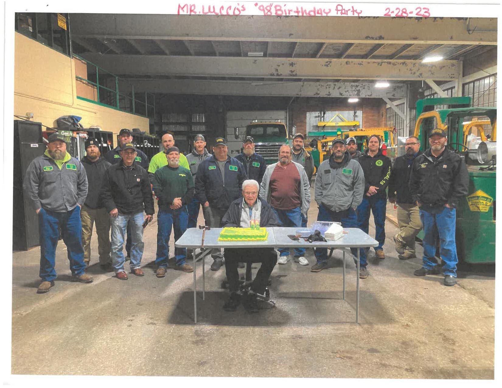 Mr Lucco's Birthday — Akron, OH — Frank Lucco Company