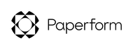 Paperform logo: geometric symbol with the word "Paperform" next to it.