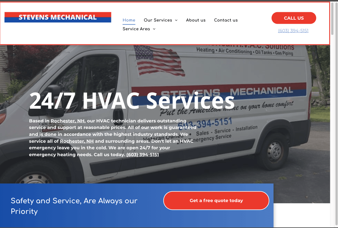 HVAC Website