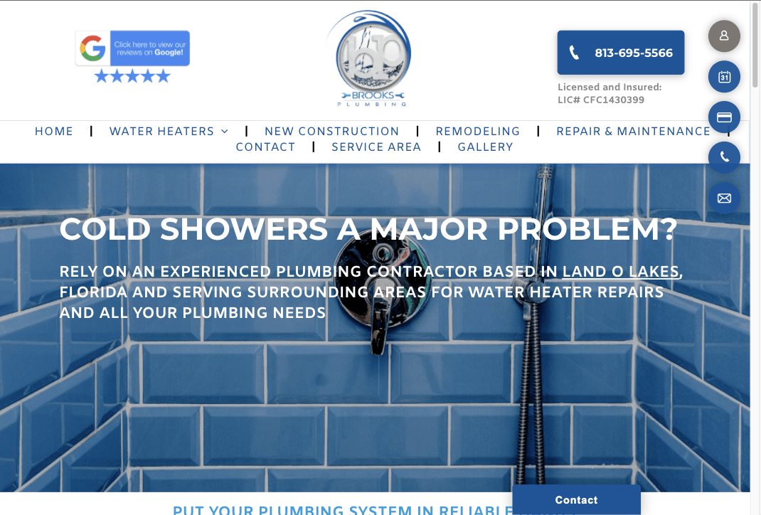 Plumber Website