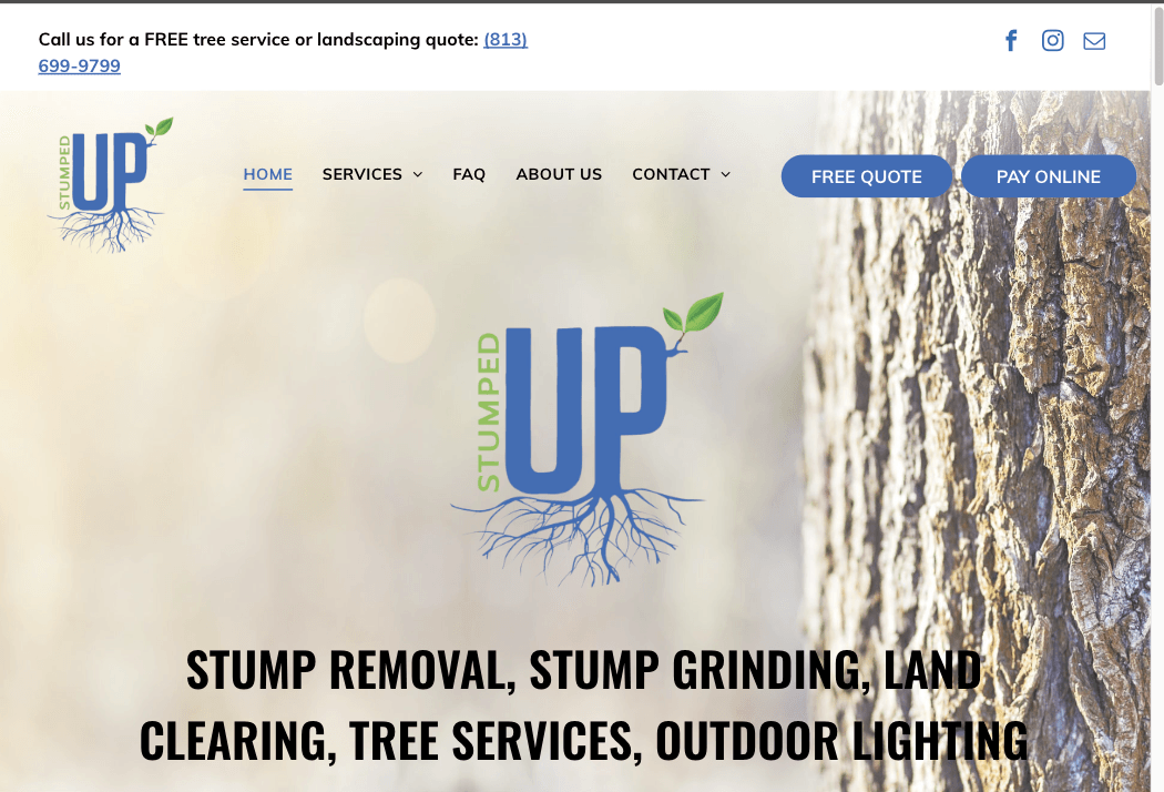 Tree Removal Website