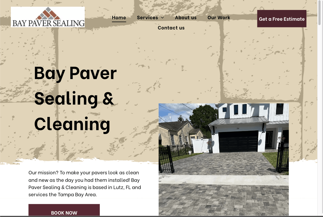 Paver Sealing Website