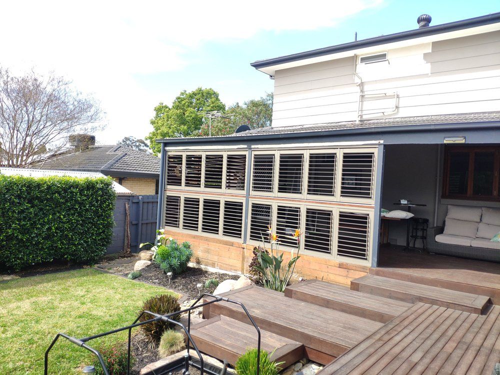 exterior plantation shutters