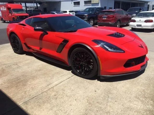 Red Corvette - Long Beach, CA - Auto-B-Craft Collision Center