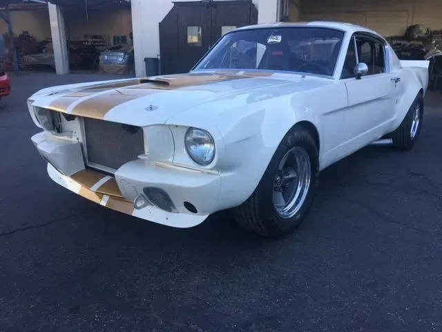 White Mustang - Long Beach, CA - Auto-B-Craft Collision Center