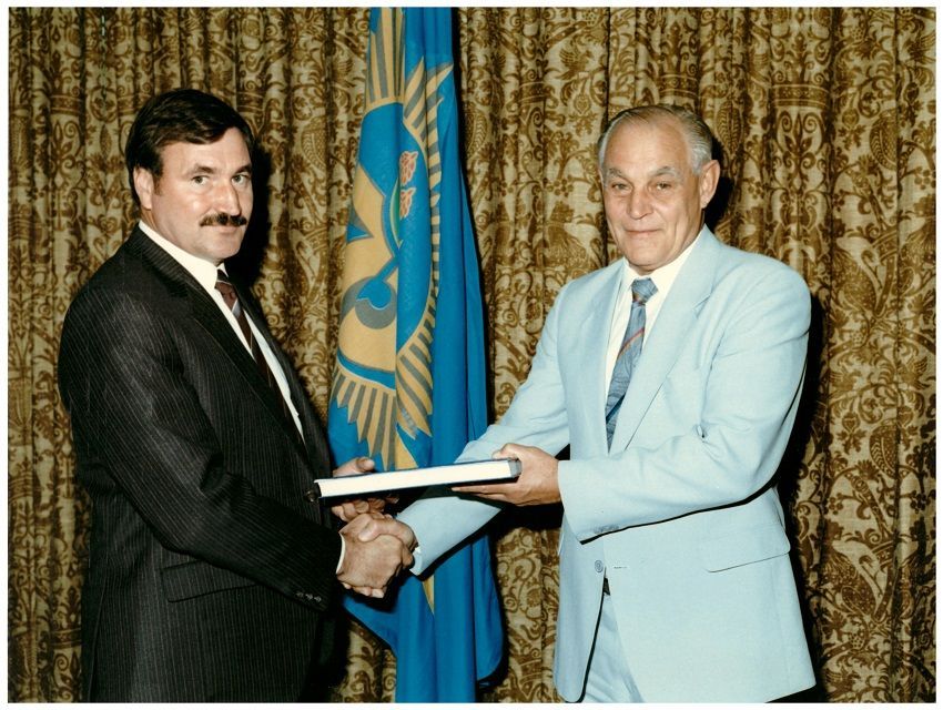 NJC Olivier and General De Witt 1988
