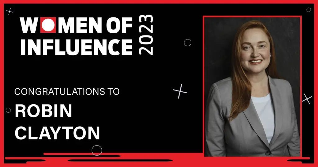 HousingWire Award Winner Robin Clayton as the 2023 Women of Influence.