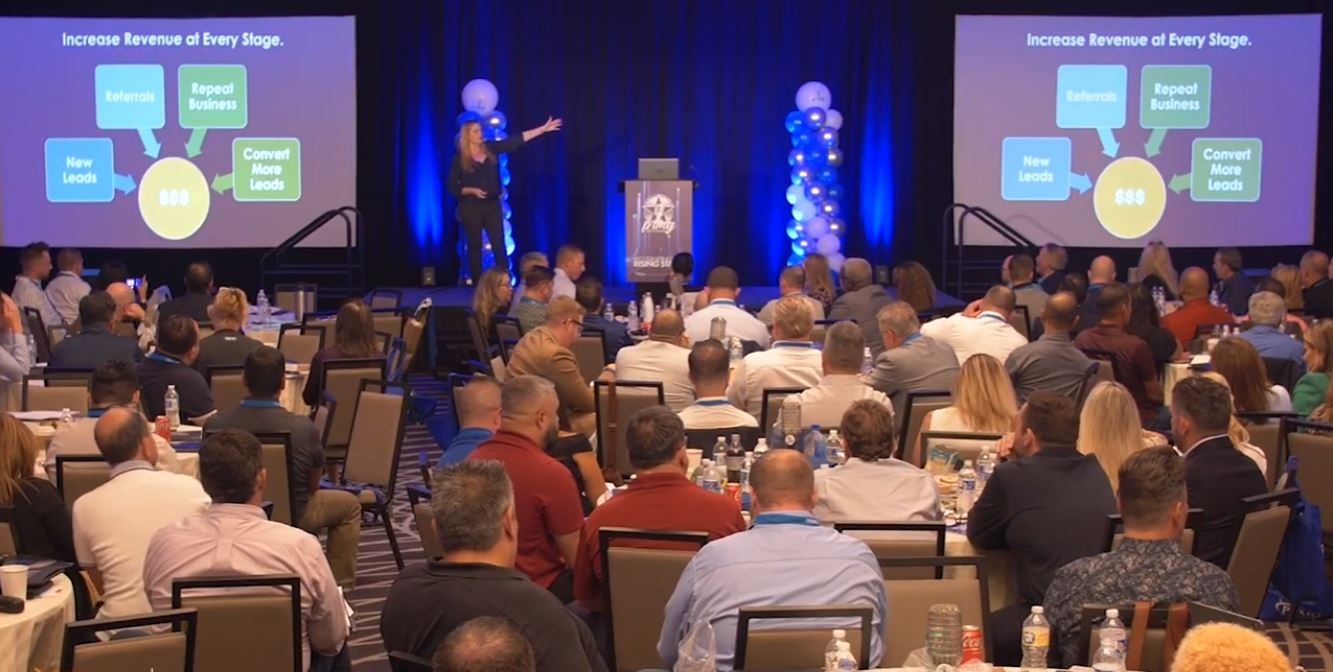 Robin Clayton presenting