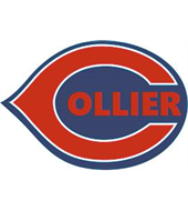Red and navy OLLIER logo with a stylized C shape