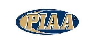 PIAA logo in gold letters on a blue oval background