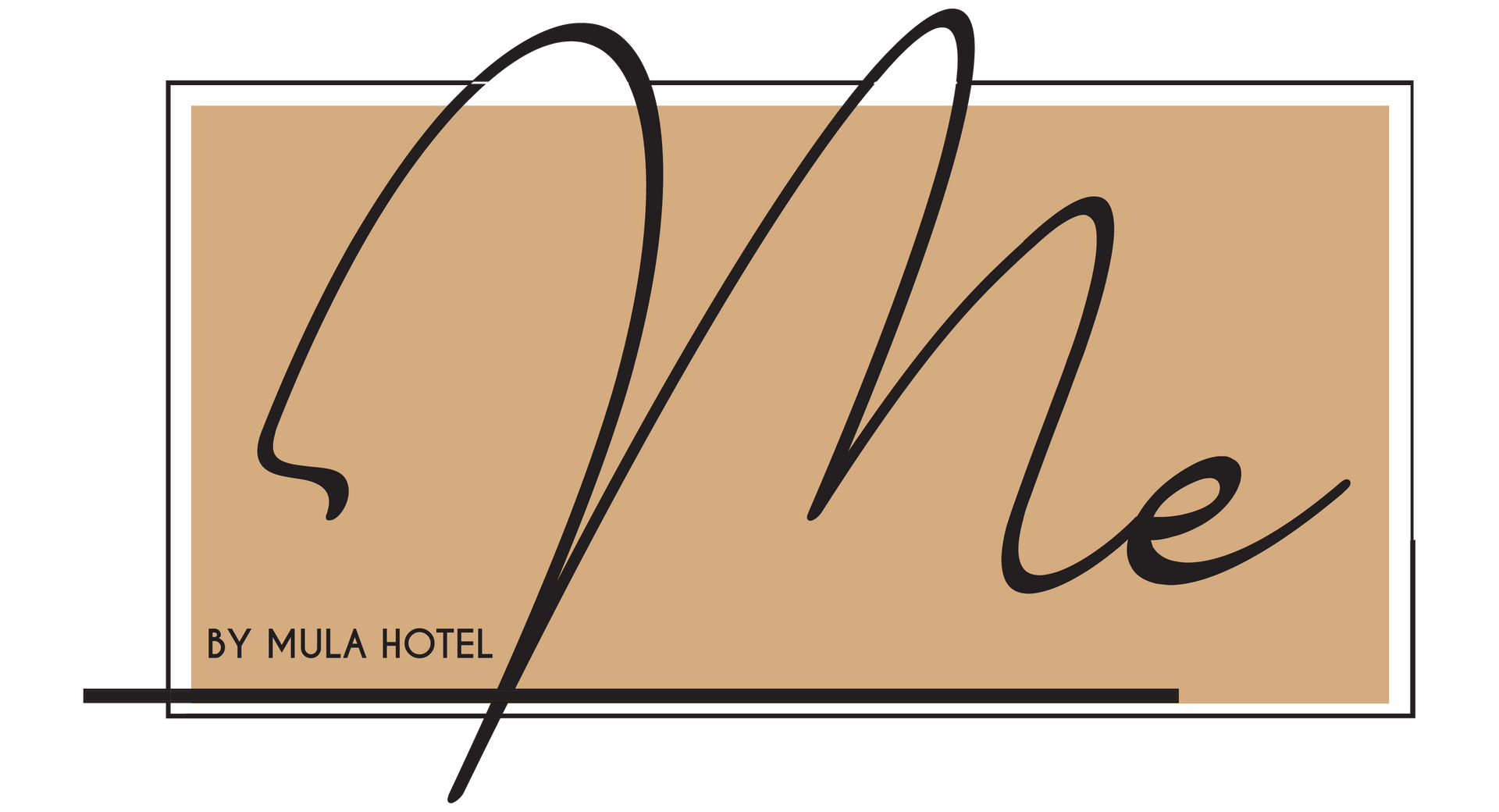 Motto by Mula Hotel Logo, black