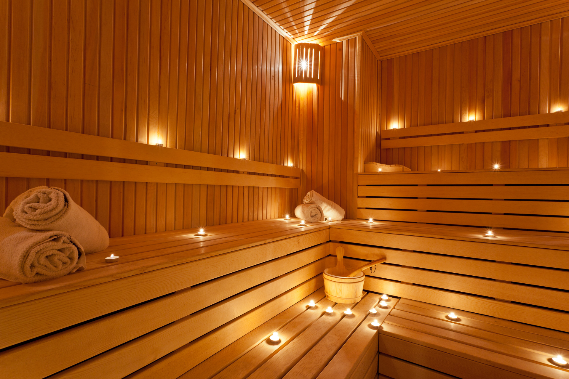 Custom Home Sauna