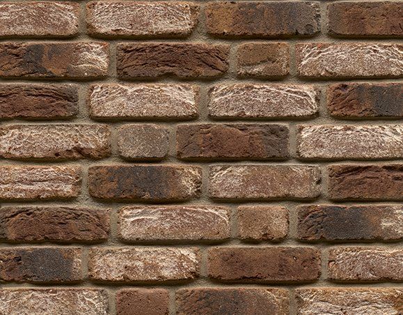 Limed Browns Reclaimed Brick Slips | Real Brick Cladding