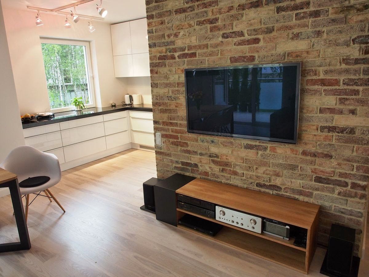 creamy white and darker brown antique brick