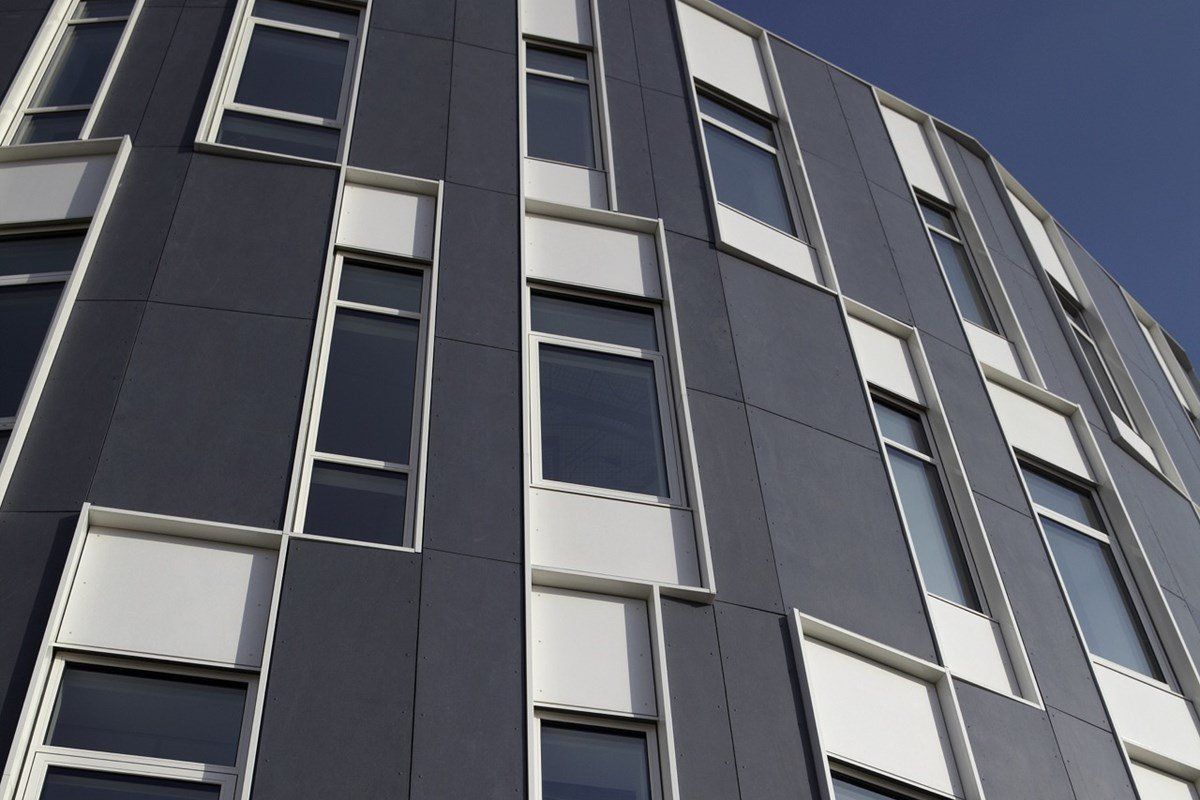 Fibre Cement Panels with windows