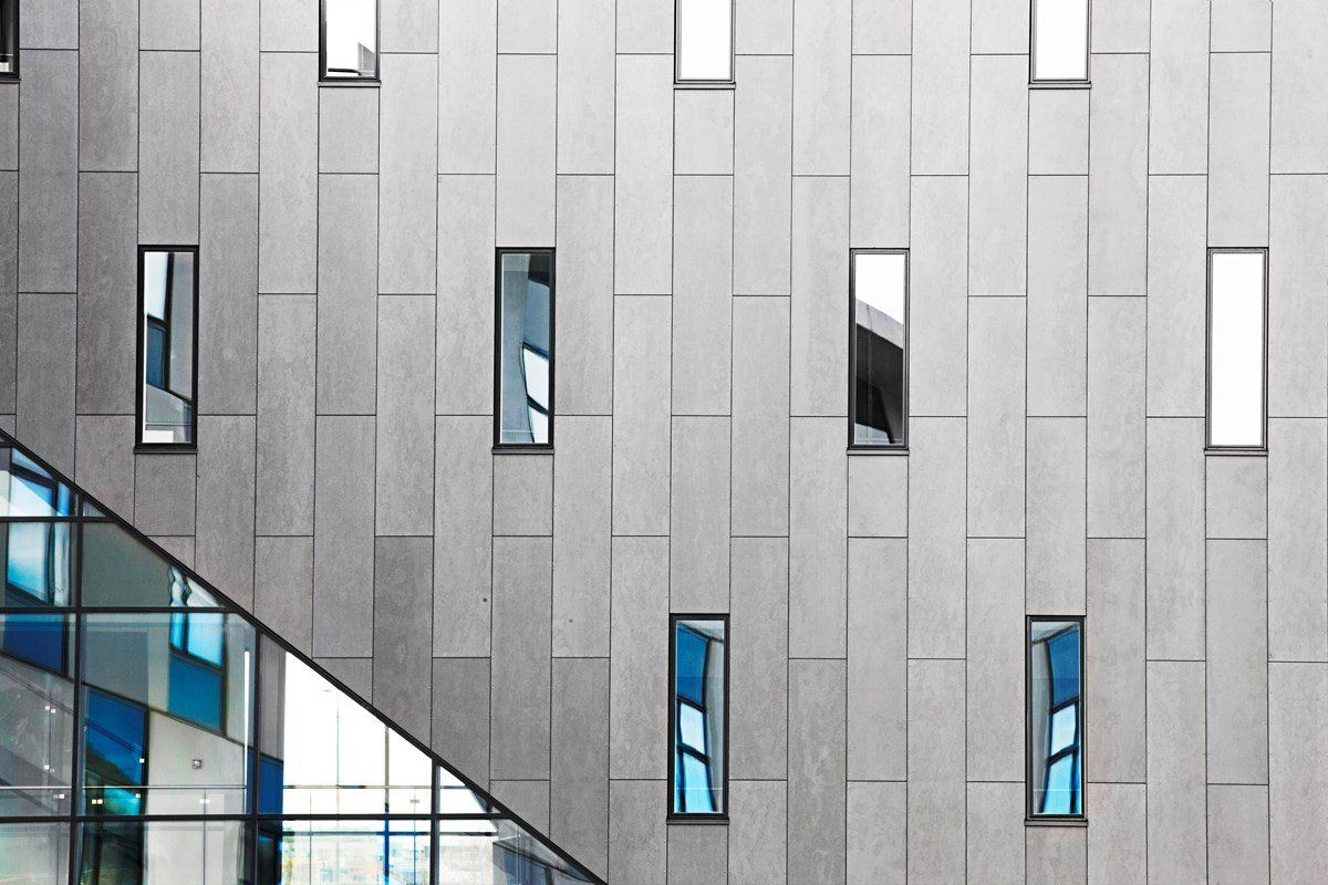 Silver Fibre Cement Cladding ideas