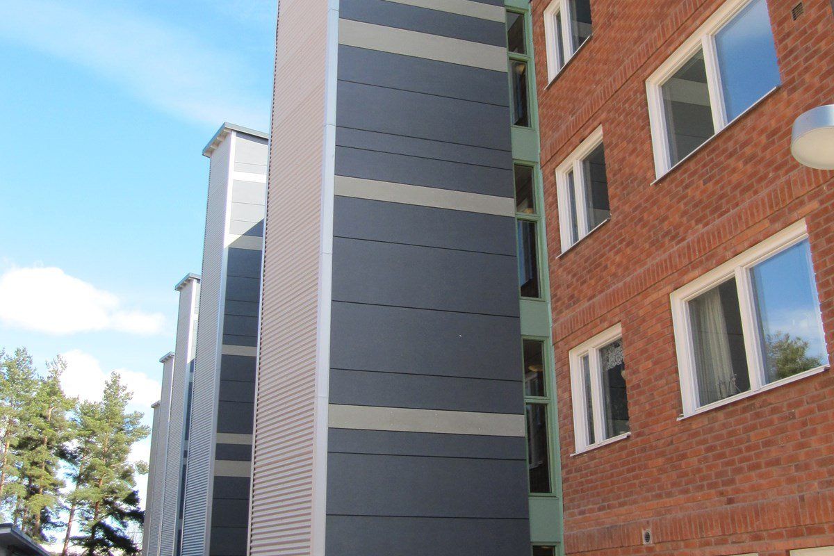 Grey Fibre Cement Panels